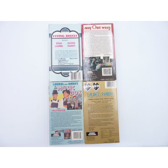 Laurel & Hardy VHS 4 tapes - Picture 4 of 7